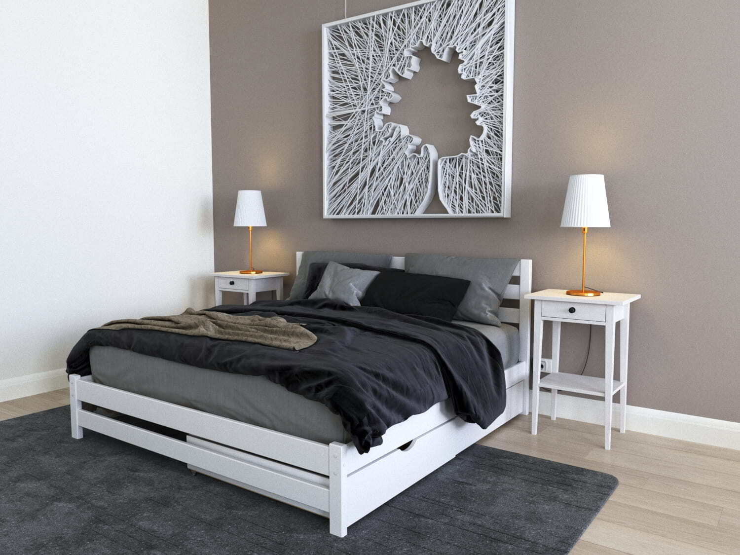 кровать домик чердак