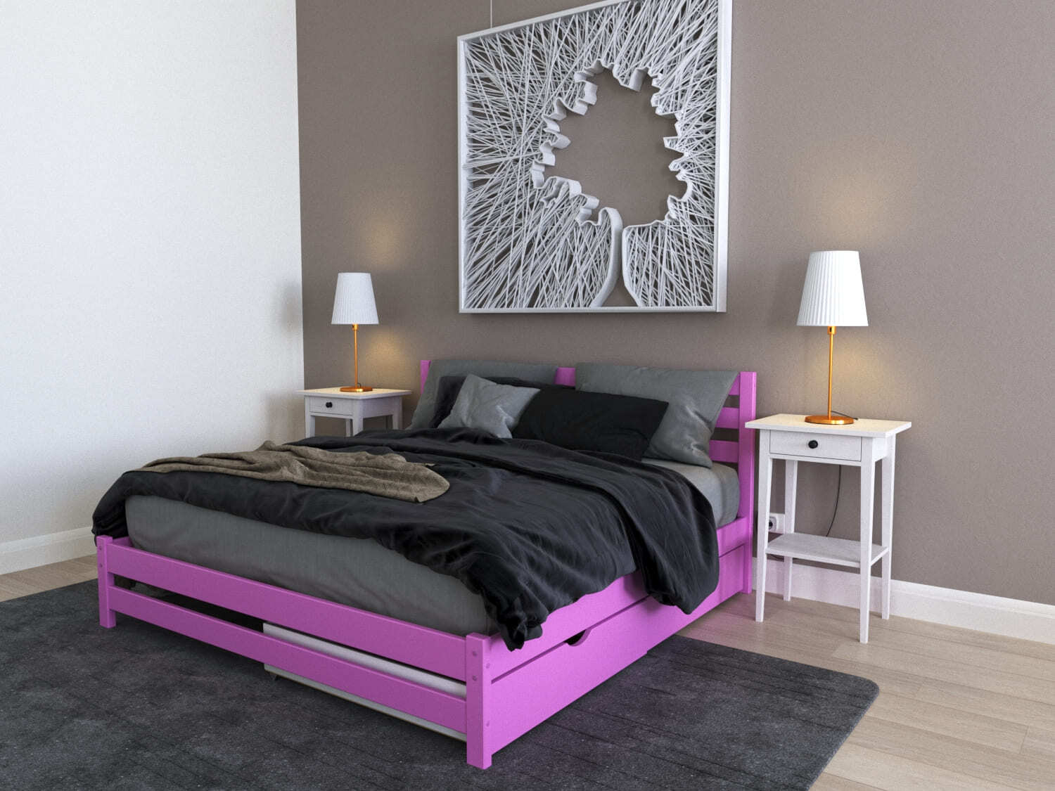 кровать чердак для девочки